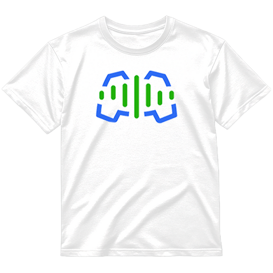 Logotipas krūtinės centre „Žaidimų Balsas” Marškinėliai