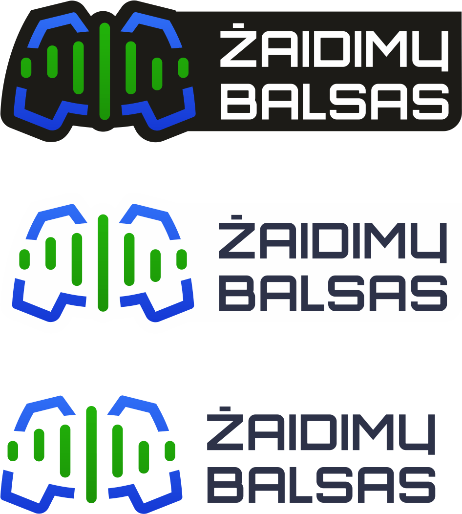„Žaidimų Balsas” Lipdukų rinkinys