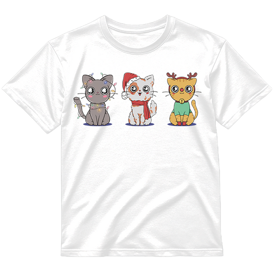 „Kalėdiniai Katinukai" Marškinėliai