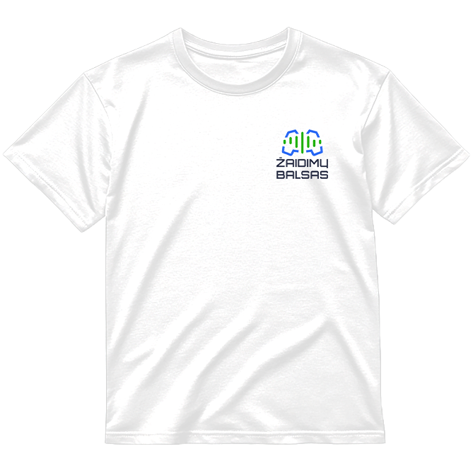 Logotipas širdies plote „Žaidimų Balsas” Džemperis