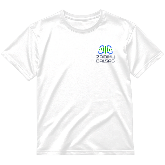 Logotipas širdies plote „Žaidimų Balsas” Džemperis