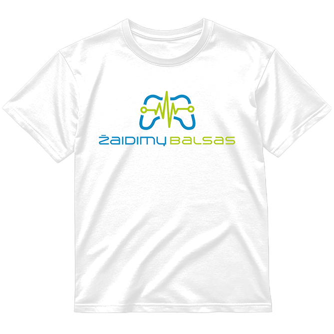 Old School „Žaidimų Balsas” Marškinėliai