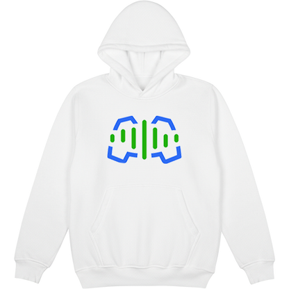 Logotipas krūtinės centre „Žaidimų Balsas“ Džemperis