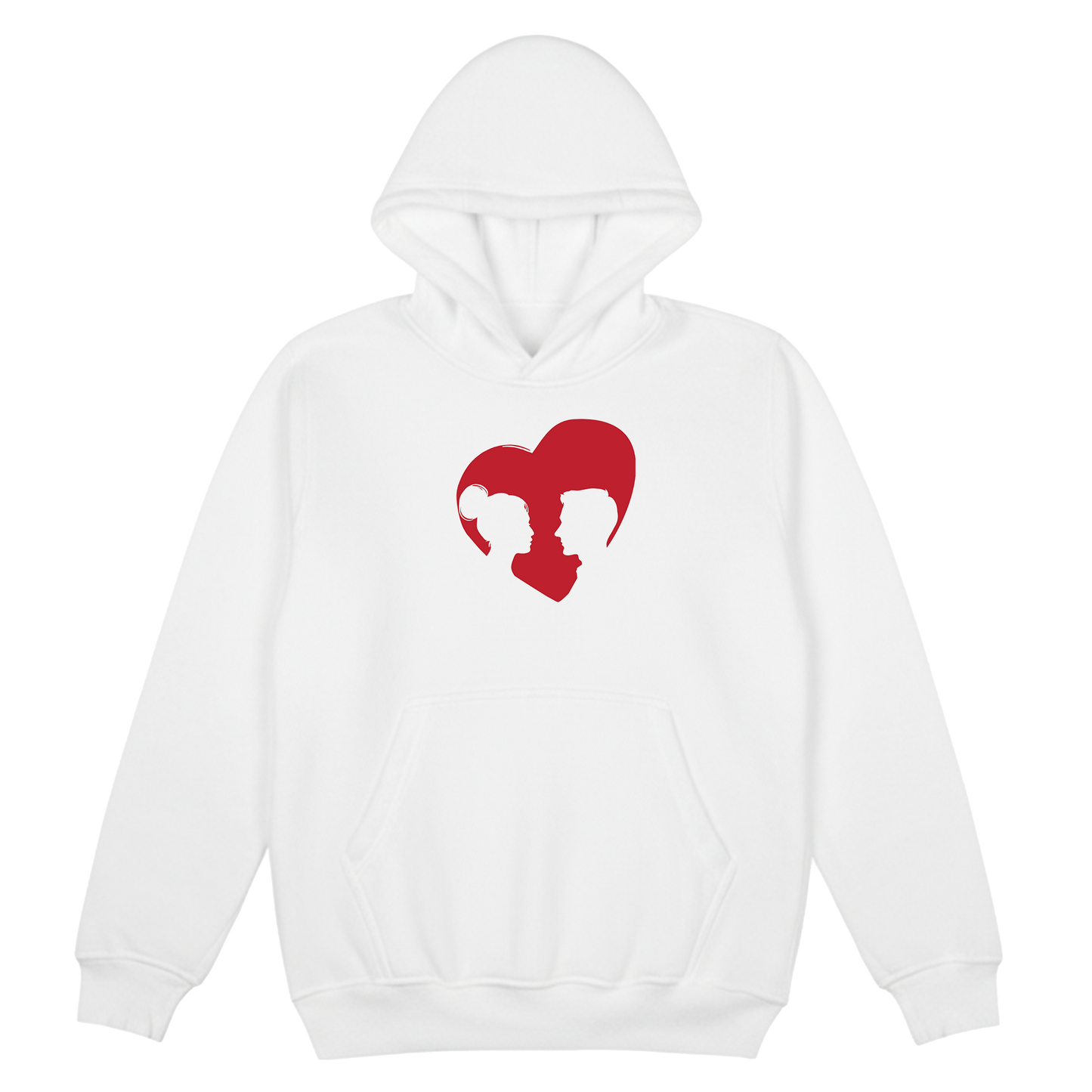 Valentino Diena "Žmonių Siluetai Širdutėje" Džemperis