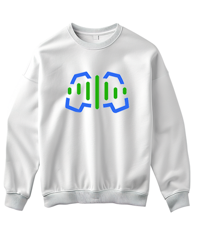 Logotipas krūtinės centre „Žaidimų Balsas“ Džemperis