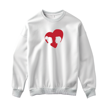 Valentino Diena "Žmonių Siluetai Širdutėje" Džemperis