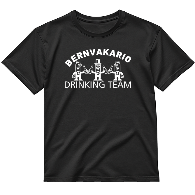„Bernvakario drinking team" Marškinėliai