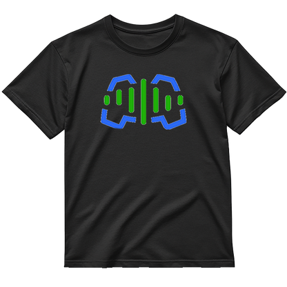 Logotipas krūtinės centre „Žaidimų Balsas” Marškinėliai