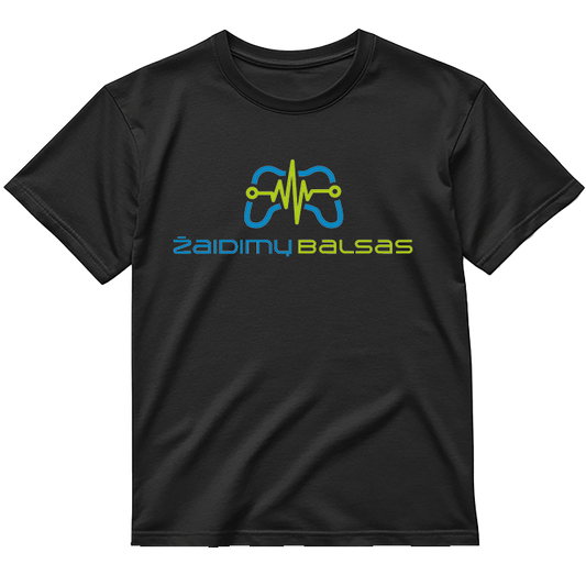 Old School „Žaidimų Balsas” Marškinėliai