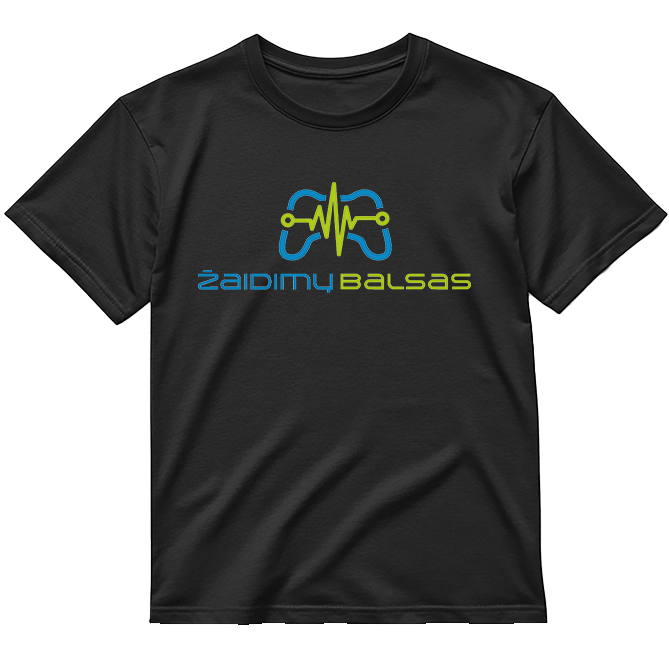 Old School „Žaidimų Balsas” Marškinėliai