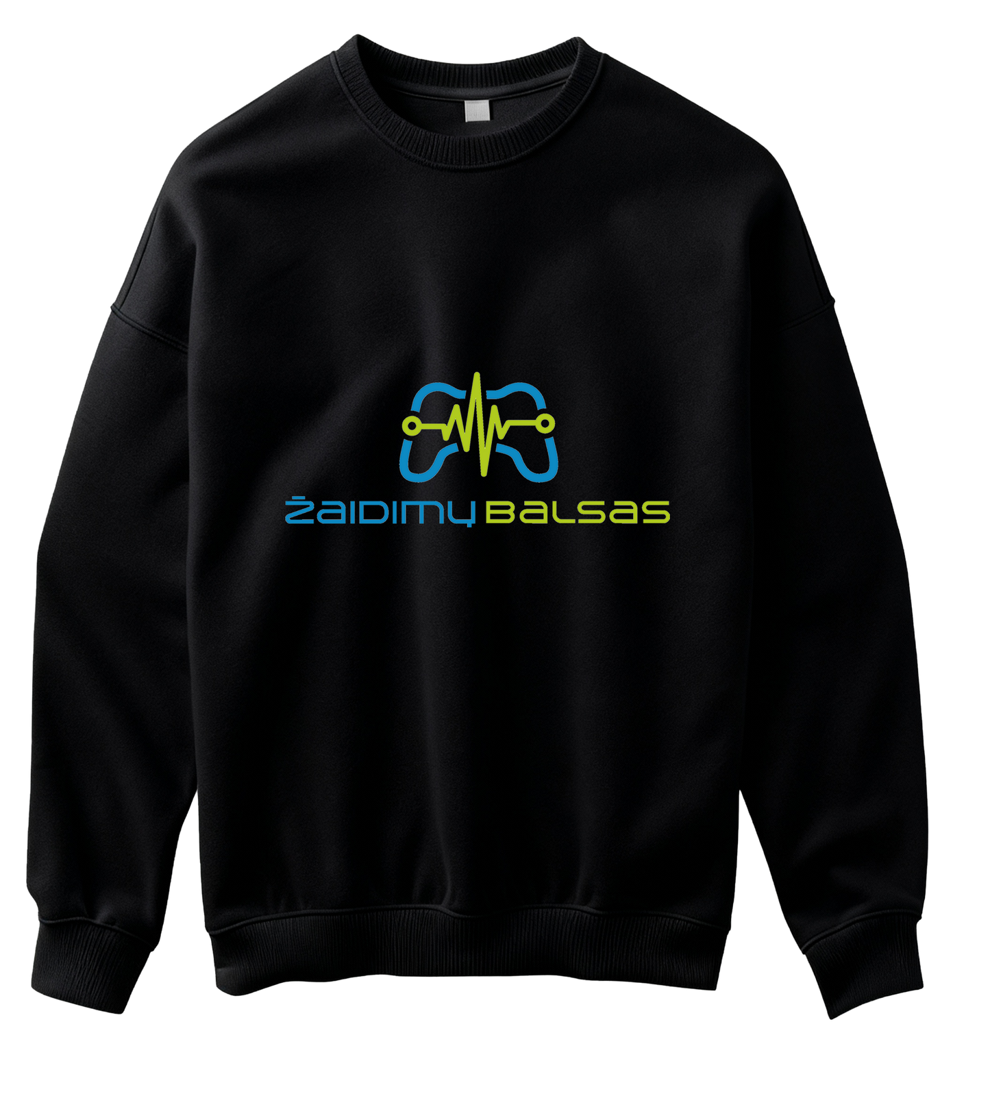 Old School „Žaidimų Balsas” Džemperis be gobtuvo