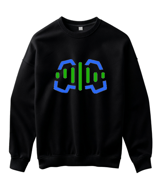 Logotipas krūtinės centre „Žaidimų Balsas“ Džemperis