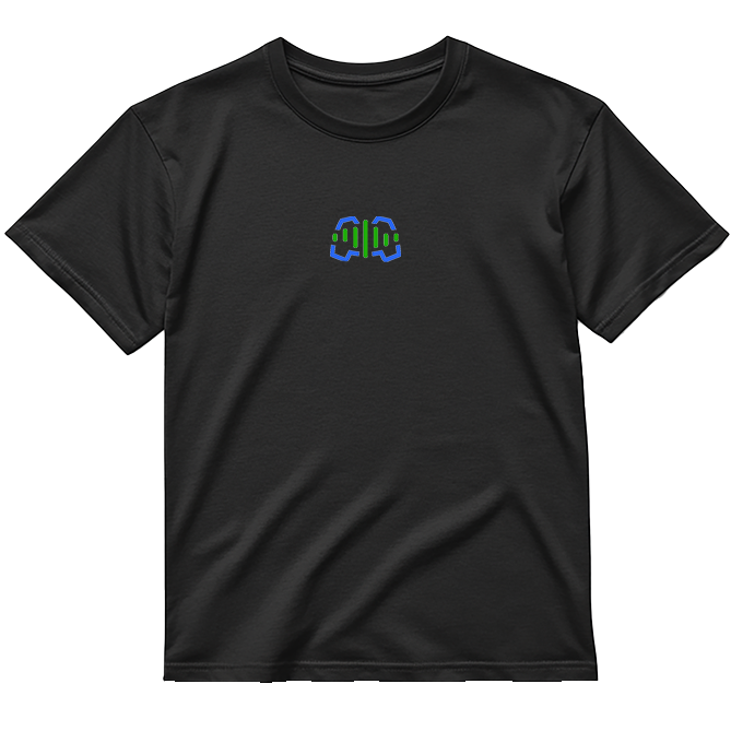 Mažas logotipas krūtinės centre „Žaidimų Balsas” Marškinėliai