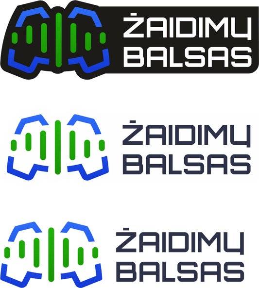 „Žaidimų Balsas” Lipdukų rinkinys