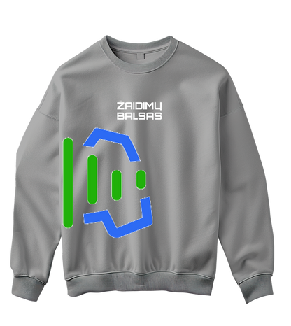 Dalis logotipo „Žaidimų Balsas“ Džemperis be gobtuvo