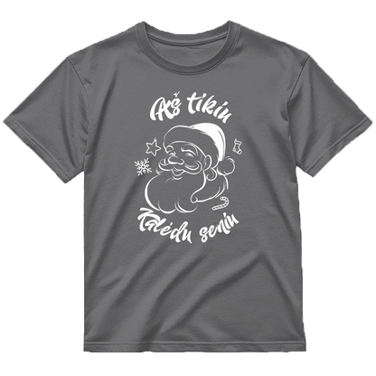 „Aš tikiu Kalėdų seniu" Marškinėliai
