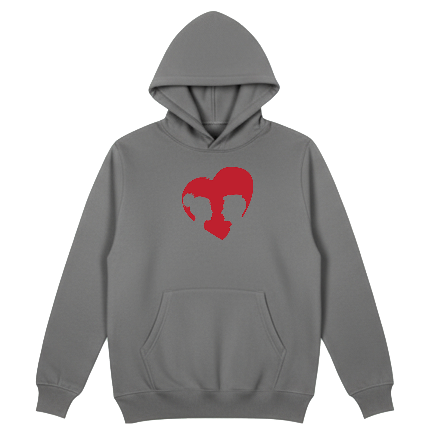 Valentino Diena "Žmonių Siluetai Širdutėje" Džemperis