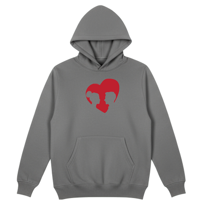 Valentino Diena "Žmonių Siluetai Širdutėje" Džemperis