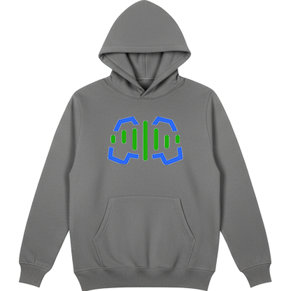 Logotipas krūtinės centre „Žaidimų Balsas“ Džemperis