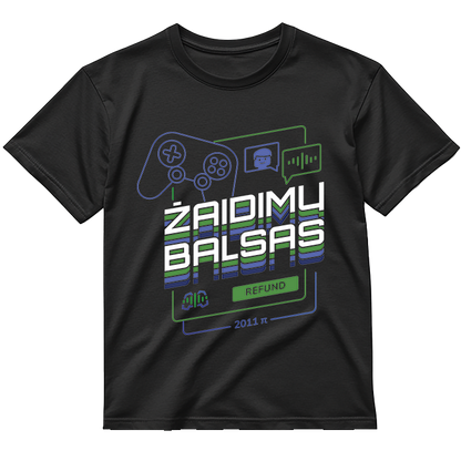 „Žaidimų Balsas” Jubiliejiniai Marškinėliai