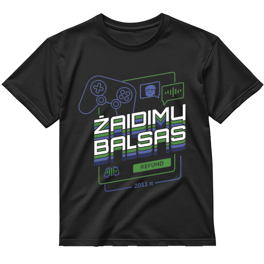 „Žaidimų Balsas” Jubiliejiniai Marškinėliai