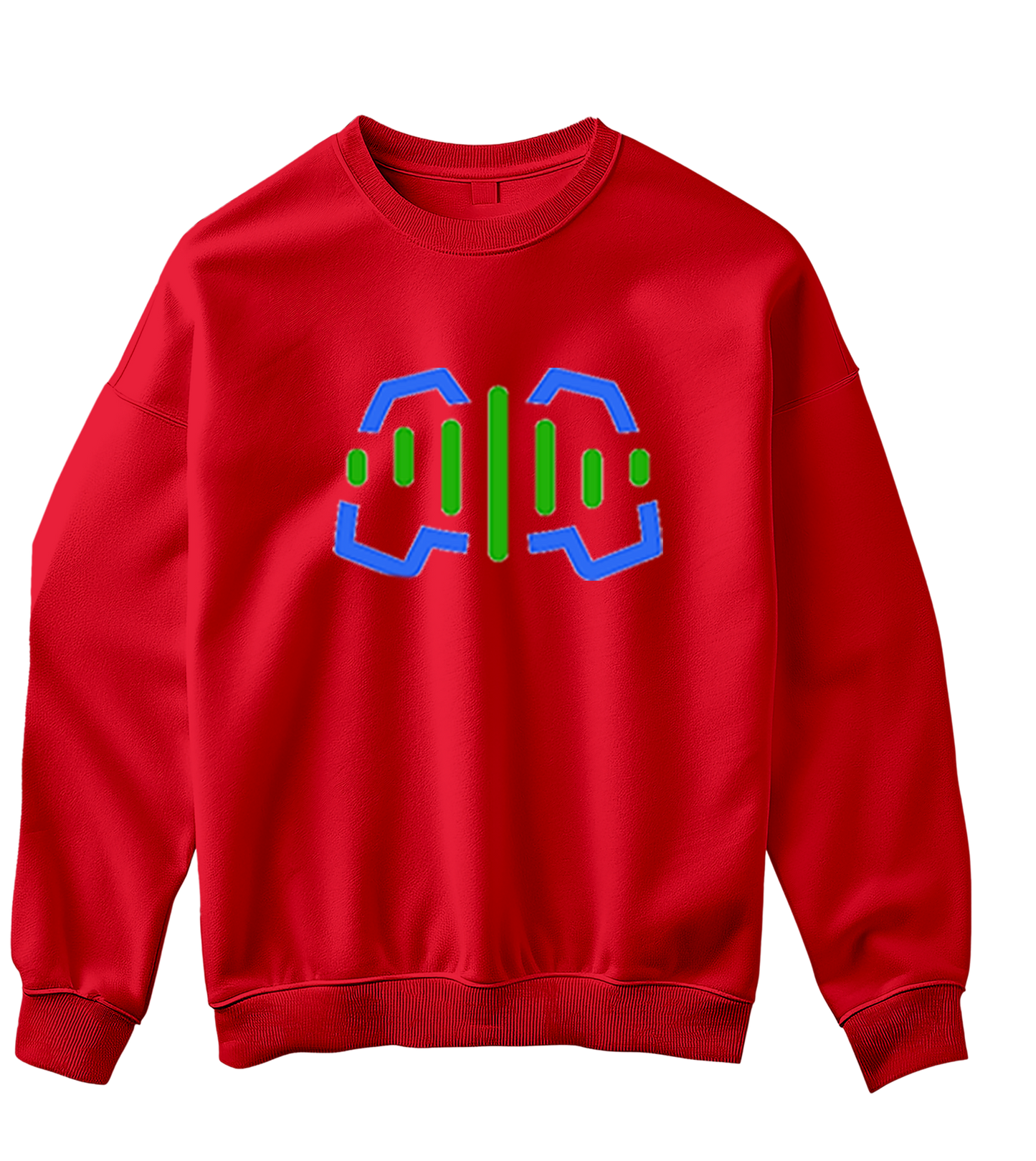 Logotipas krūtinės centre „Žaidimų Balsas“ Džemperis