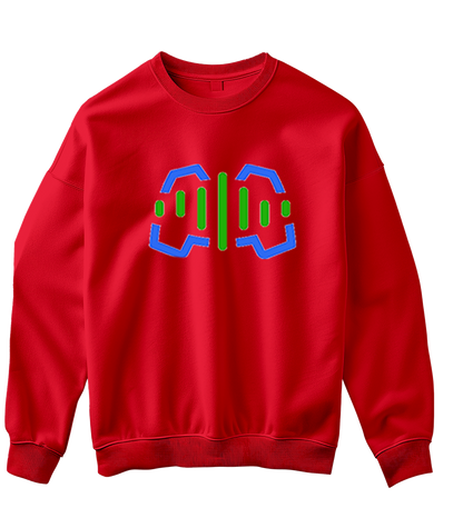 Logotipas krūtinės centre „Žaidimų Balsas“ Džemperis