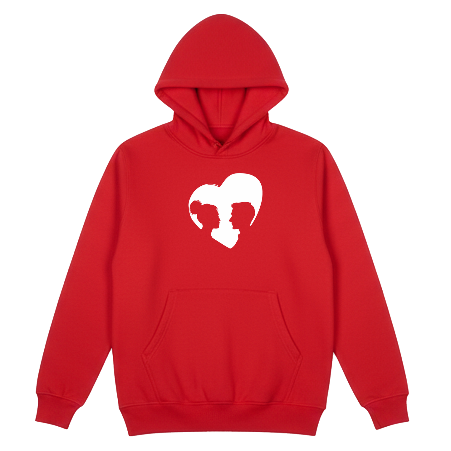 Valentino Diena "Žmonių Siluetai Širdutėje" Džemperis