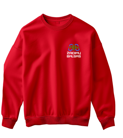 Logotipas širdies plote „Žaidimų Balsas” Džemperis