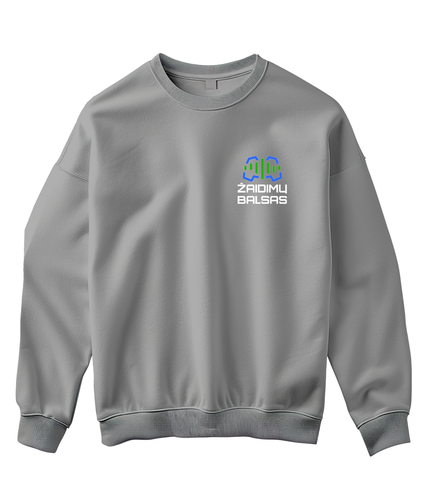 Logotipas širdies plote „Žaidimų Balsas” Džemperis