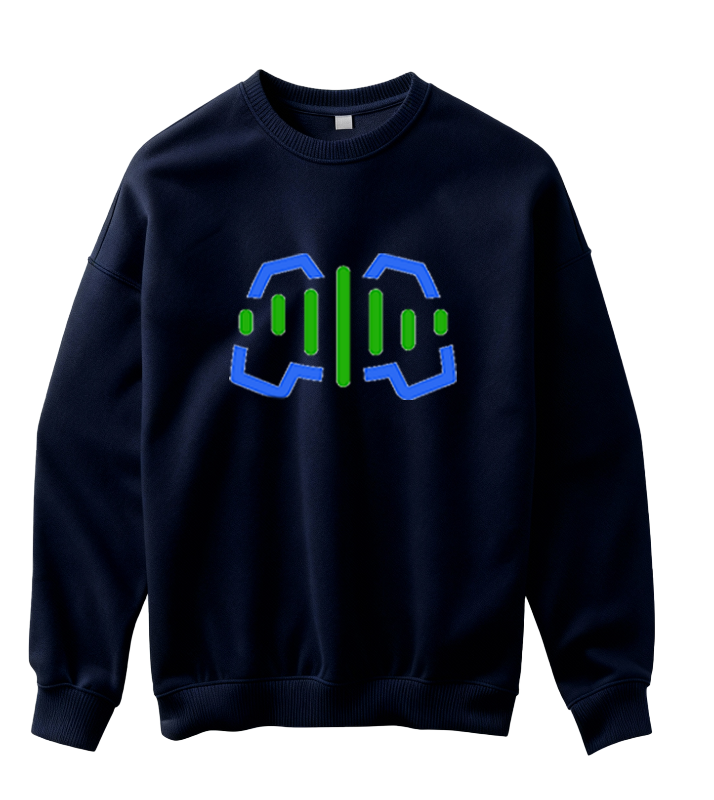 Logotipas krūtinės centre „Žaidimų Balsas“ Džemperis