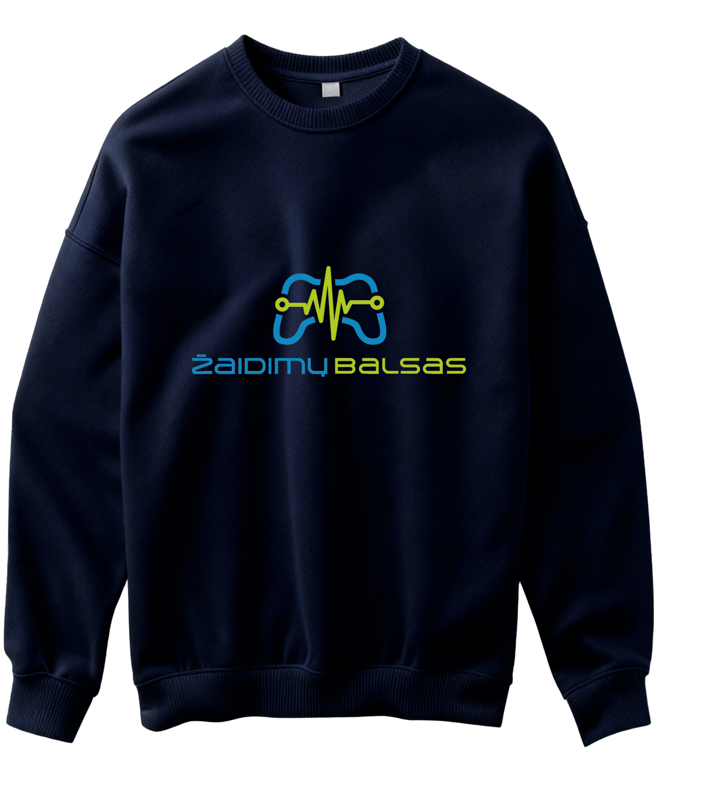 Old School „Žaidimų Balsas” Džemperis be gobtuvo