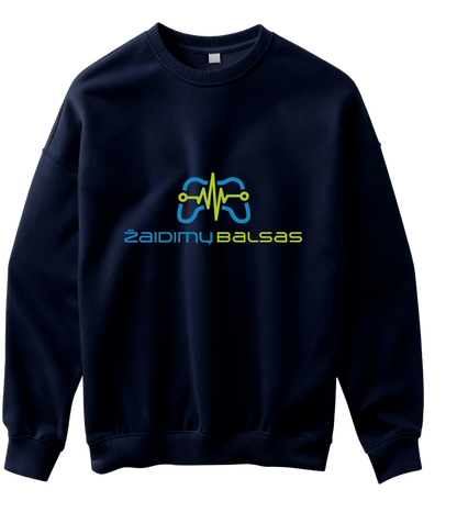 Old School „Žaidimų Balsas” Džemperis be gobtuvo