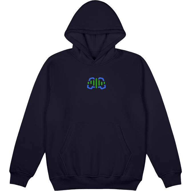 Mažas logotipas krūtinės centre „Žaidimų Balsas“ Džemperis