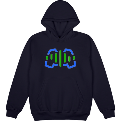 Logotipas krūtinės centre „Žaidimų Balsas“ Džemperis