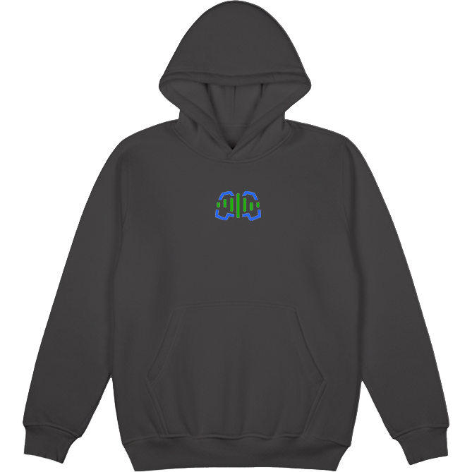 Mažas logotipas krūtinės centre „Žaidimų Balsas“ Džemperis