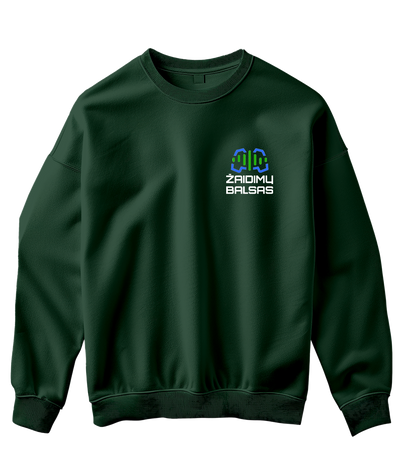 Logotipas širdies plote „Žaidimų Balsas” Džemperis