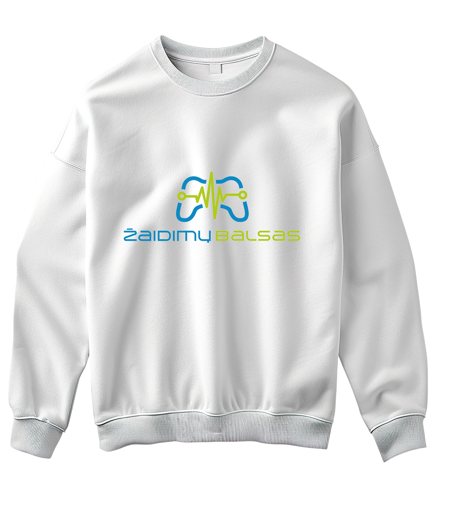 Old School „Žaidimų Balsas” Džemperis be gobtuvo