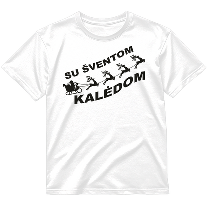 „Su Šventom Kalėdom" Marškinėliai