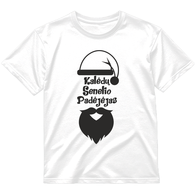 „Kalėdų Senelio Padėjėjas" Marškinėliai