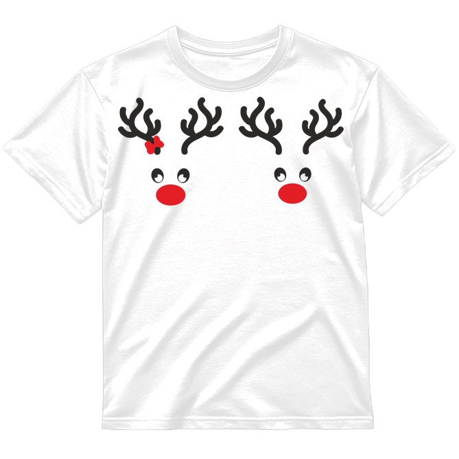 „Kalėdų Elnių Akytės" Marškinėliai