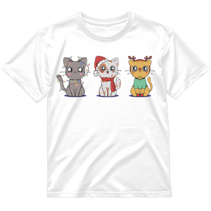 „Kalėdiniai Katinukai" Marškinėliai