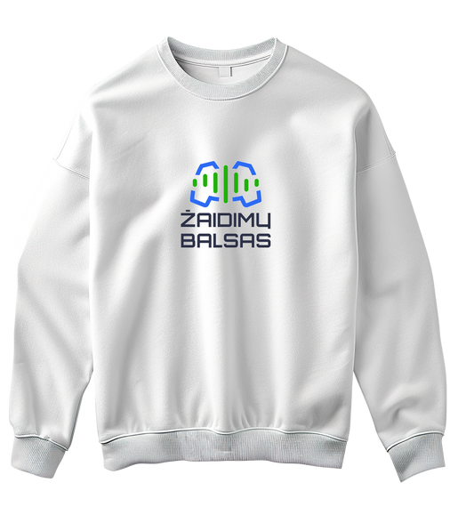 „Žaidimų Balsas” Džemperis be gobtuvo