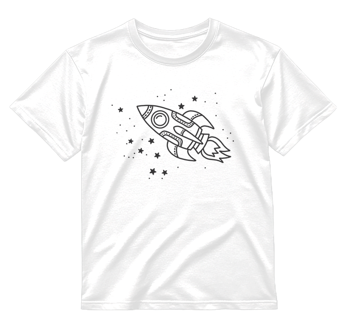 „Kosminis duetas" COMBO Marškinėliai