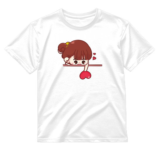 „Širdelės jam ir jai" COMBO Marškinėliai