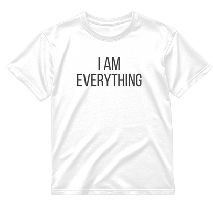 „Aš esu viskas / Turiu viską" COMBO Marškinėliai