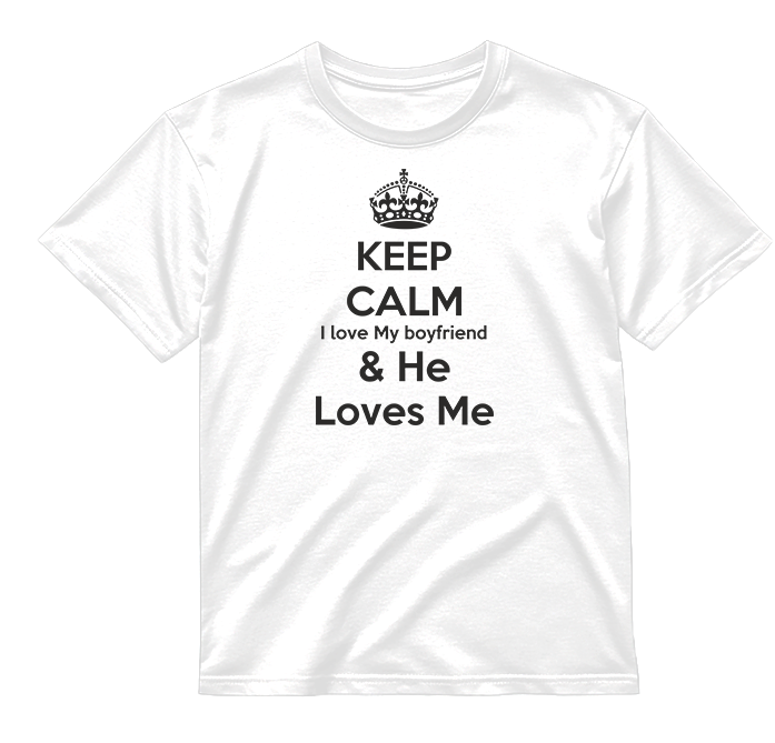 „Keep Calm" COMBO Marškinėliai