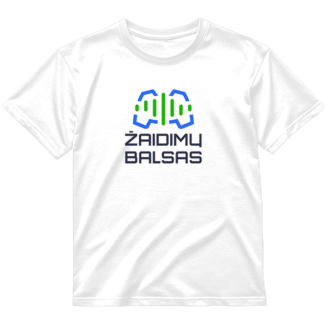 „Žaidimų Balsas” Marškinėliai