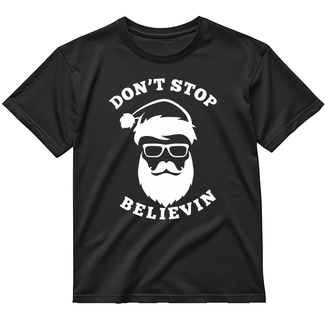 „Don't Stop Believin" Marškinėliai