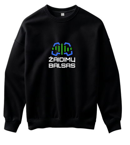 „Žaidimų Balsas” Džemperis be gobtuvo